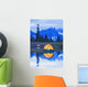 Camping tent Wall Mural