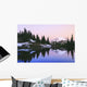 Mount rainier reflected Wall Mural