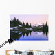 Mount rainier reflected Wall Mural