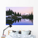 Mount rainier reflected Wall Mural