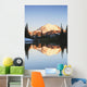 Mount rainier reflected Wall Mural
