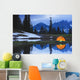 Camping tent Wall Mural