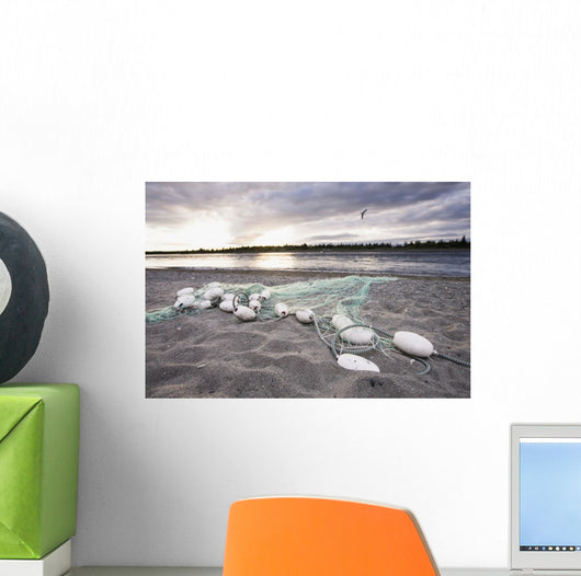 Gill Net Used for Wall Decal