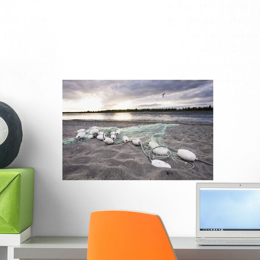 Gill Net Used for Wall Decal