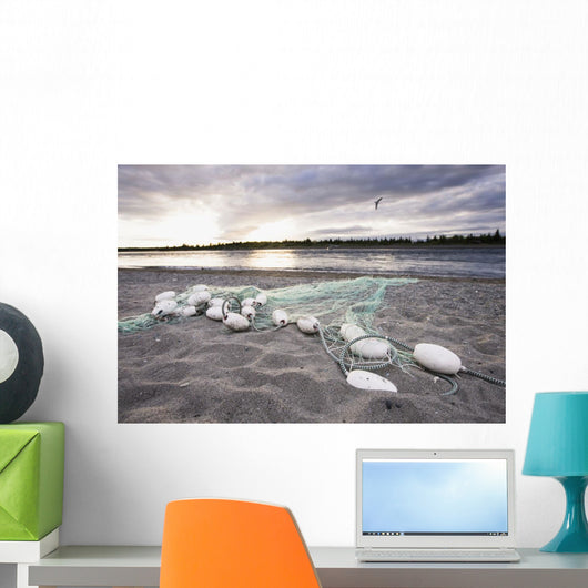 Gill Net Used for Wall Decal