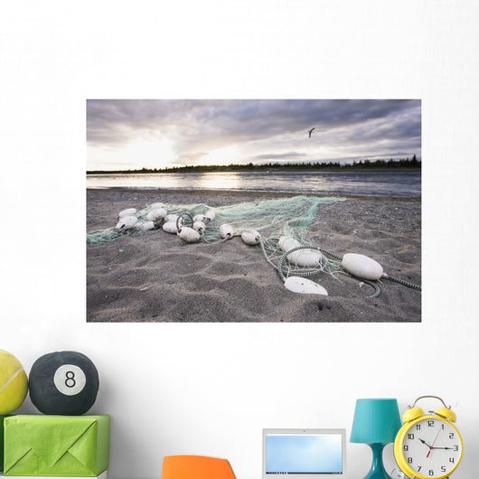 Gill Net Used for Wall Decal