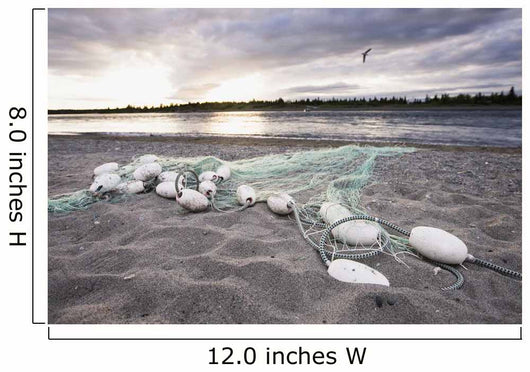Gill Net Used for Wall Decal