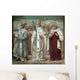 Saint Cyril, Telesphorus and Hilarius, Carmelite Saints Wall Mural