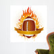 Football with Flames