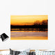 Orange Sunset Wall Decal