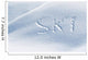 Fresh Ski Skiing Wall Decal