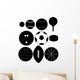 Set Sports Ball Silhouettes