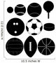 Set Sports Ball Silhouettes
