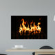 Burning Log Wall Mural