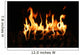 Burning Log Wall Mural