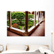 garden inside of church Santa Maria delle Grazie Wall Mural