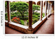 garden inside of church Santa Maria delle Grazie Wall Mural
