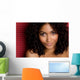 Beautiful Black Woman Closeup Wall Mural