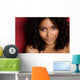 Beautiful Black Woman Closeup Wall Mural