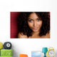 Beautiful Black Woman Closeup Wall Mural