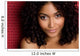 Beautiful Black Woman Closeup Wall Mural