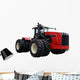 Red Tractor Wall Decal