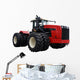 Red Tractor Wall Decal