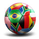 2010 FIFA World Cup South Africa ball (3d illustration) Wall Decal
