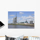 Panoramic view of Bremerhaven Wall Mural