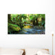 rainforest river panorama Wall Mural