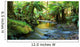 rainforest river panorama Wall Mural