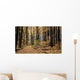 Autumn Log Trail Wall Decal