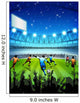 Soccer Stadium Night Wall Decal