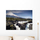 Cascadas Con Volcano Al Wall Decal
