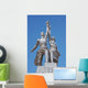 sculpture Worker and Collective Farm in Moscow, Russia Wall Mural