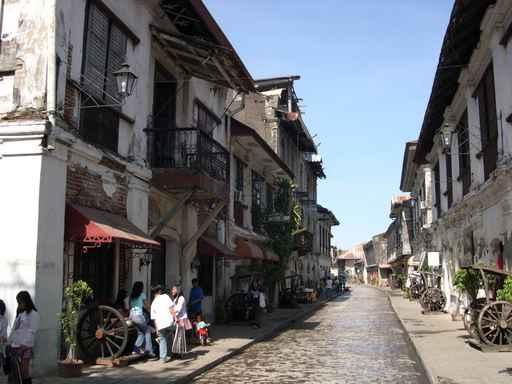 Antique Shops Street Vigan Wall Decal