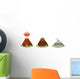 Volcano Wall Decal