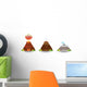 Volcano Wall Decal
