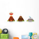 Volcano Wall Decal