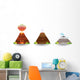 Volcano Wall Decal