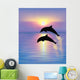 Dolphins. Wall Mural