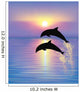 Dolphins. Wall Mural