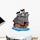 Pirate Vessel Wall Decal