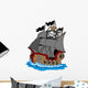 Pirate Vessel Wall Decal