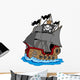 Pirate Vessel Wall Decal