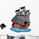 Pirate Vessel Wall Decal