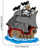 Pirate Vessel Wall Decal