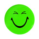 Green happy face button Wall Decal