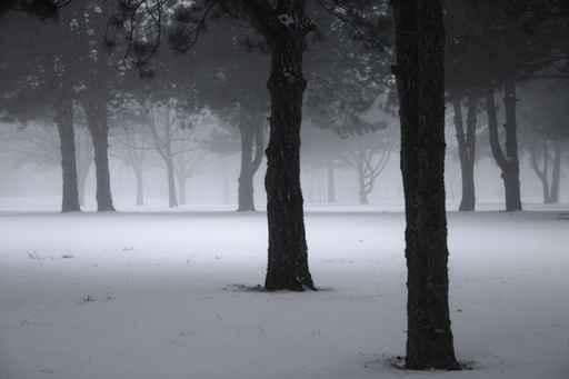 Winter Fog 001 Wall Decal