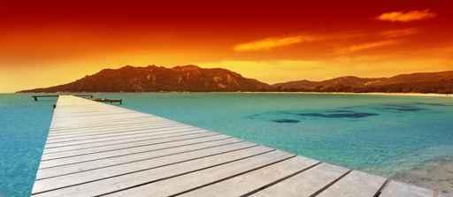 Pontoon and Sky Fire Wall Decal